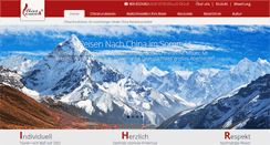 Desktop Screenshot of chinarundreisen.com